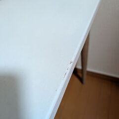 お得！北欧風　オシャレで可愛いデスク白の画像