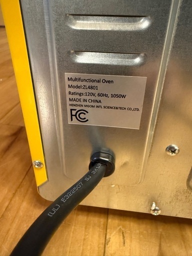 人気の 新品】intl science オーブンレンジ ZL-4801 イエロー (FBF 電子レンジ・オーブン