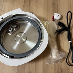 [山善] 電気圧力鍋 2.2L 2WAY仕様 調理モード6種類 (圧力/炊飯/発酵/無水/鍋/スロー調理) 予約・保温機能 の画像