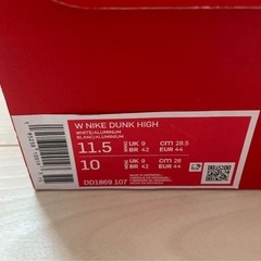 NIKE ダンク　ハイ　28.5の画像