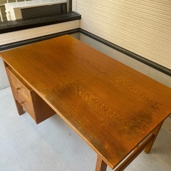 GETAMA オーク材 片袖デスク GE125 ハンスJウェグナー ヴィンテージ Hans J. Wegner(ハンス・J・ウェグナー) 片袖デスク/机 オーク材