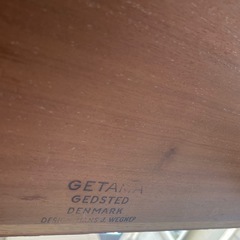 GETAMA オーク材 片袖デスク GE125 ハンスJウェグナー ヴィンテージの画像