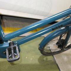 高年式　ブリヂストン　子供載せ　電動自転車 ビッケ　BIKKE　グリdd　回生充電式　ベルト　3人乗り対応の画像