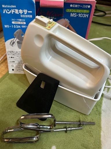 ハンドミキサー\u0026計り\u0026粉ふるいセット