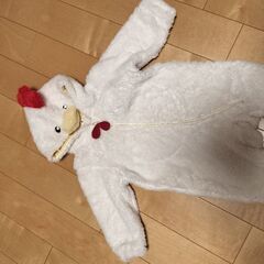 カバーオール　にわとり　70 ベビー服