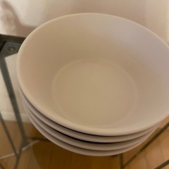 ダイソー300円のスープボウル　器　4個セットの画像
