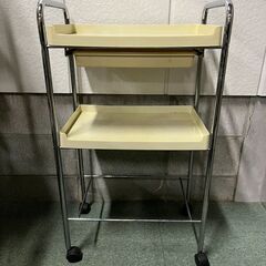 エステワゴン 収納ラック キャスター付 美容院 エステ 医療 飲...