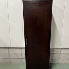 木製 高級 1人用 ロッカー 鍵付 収納棚 ワードローブ 応接 ...