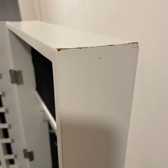 収納付き全身ミラーの画像