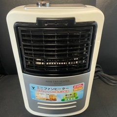 ●山善　ミニファンヒーター●トイレ、脱衣所などにの画像