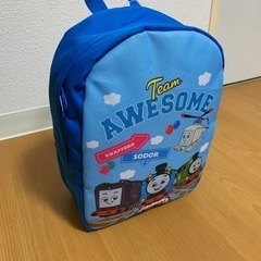 【新品未使用】 リュックサック　カバン　機関車トーマスの画像