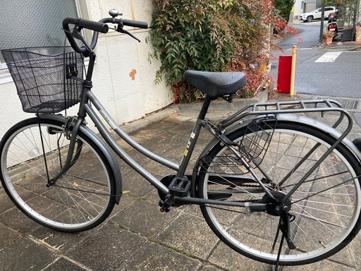 EAST BOY自転車】美品❗️26インチ ロゴ入り LEDオートライト付 変速