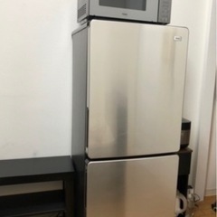 【値下 洗濯機とセットで13000円】スリム 2ドアハイアール冷...