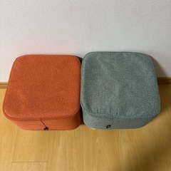 受渡予定▶︎LAKOLE ファブリックスツール[スクエア]セットの画像