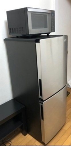 【値下 洗濯機とセットで13000円】スリム 2ドアハイアール冷蔵庫 中古美品