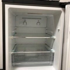 【値下 洗濯機とセットで13000円】スリム 2ドアハイアール冷蔵庫 中古美品の画像