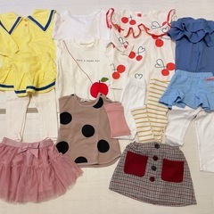 女の子服多数　size90の画像