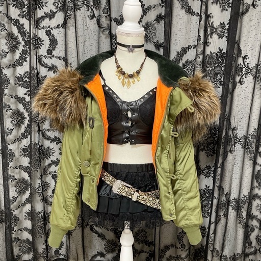 グランジ N2B ミリタリー お兄系 ジャケット y2k 短丈