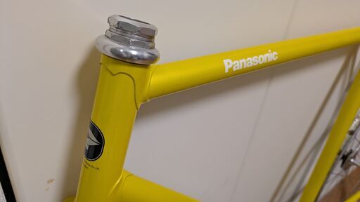 パナソニック njs フレーム 前後ホイール付き ピスト