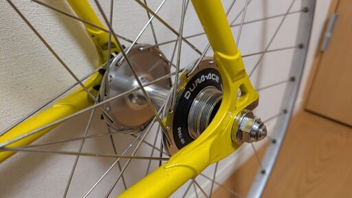 NJS チューブラー ホイール 前後セット 100/110 トラックハブ ピスト NJS チューブラー ホイール 前後セット 100/110 トラックハブ
