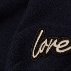 新品　タグなし　JENNI love フード付きのネイビーコートの画像