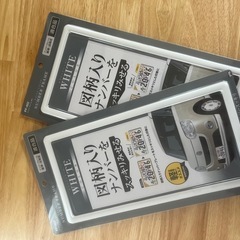 黄色隠し　未使用　ナンバーフレーム前後セットの画像