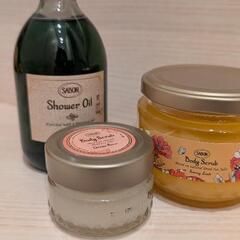 SABON ボディスクラブ サニーラッシュ、グリーンローズ、マン...