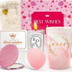 プレゼントBOX 母 お母さん 誕生日 バスボム マグカップ キ...