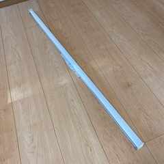 突っ張り式カーテンレール　最長1.5M　ホワイト　