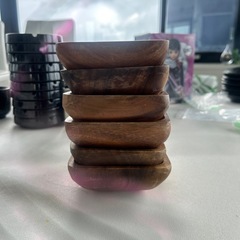 木製の小皿の画像