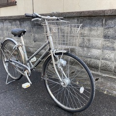 26インチ自転車】内装3段変速 LEDオートライト付 アルミフレーム
