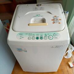 2010年東芝4キロ洗濯機無料