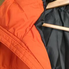 ジーユー◆GU◆中綿ブルゾン オレンジ ◆メンズS・レディースM~L◆ビタミンカラーの画像