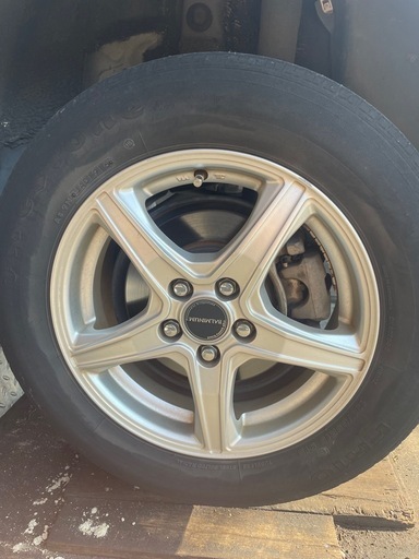 値下げBALMINUM アルミホイール 15インチ ホイール付き195/65R15