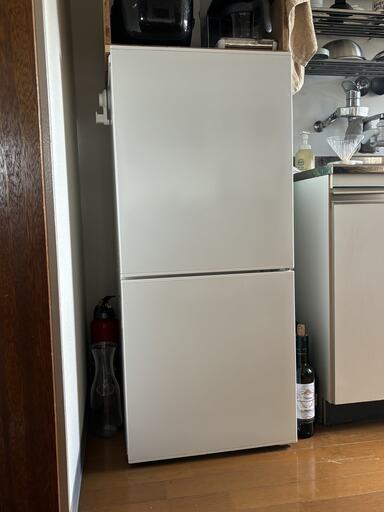 ツインバード 110L 2ドア冷蔵庫 HR-E911 ホワイト 2019年製