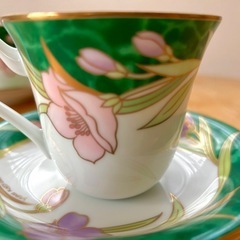 コーヒーカップ　桂由美　