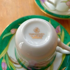 コーヒーカップ　桂由美　の画像