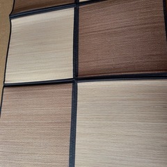 竹ラグ美品