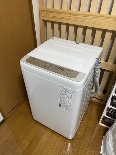 格安/東大阪】パナソニック 5kg 洗濯機 (G) 荒本の生活家電《洗濯機》の中古あげます・譲ります｜ジモティーで不用品の処分