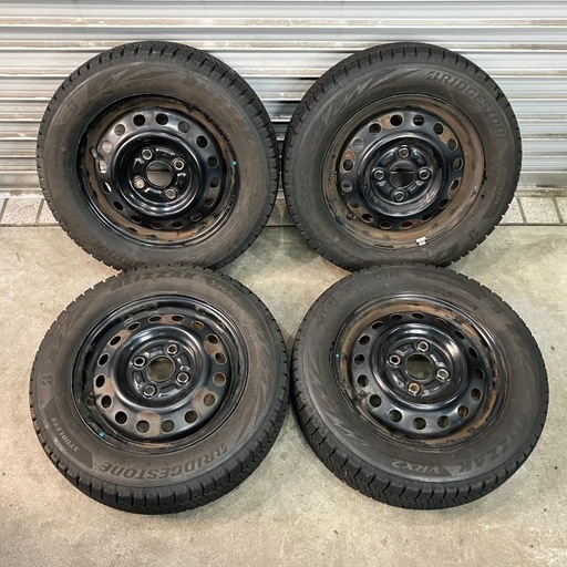 【3334】21/22年 155/65R13 ブリジストン ブリザックVRX2 MRワゴン モコ パレット ルークス ワゴンR スタッドレス