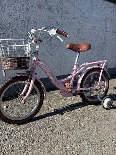 16インチ 子供自転車 補助輪付き