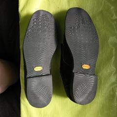 ARAGIN ブラックシューズ　30.0センチ　ブラックの画像