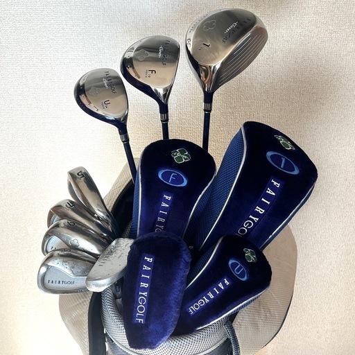 初心者 レディース フェアリーゴルフ ゴルフクラブ8本セット 簡単 やさしい