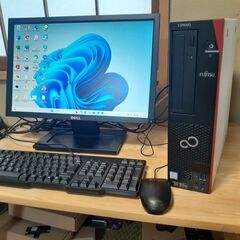 FUJITSU　ESPRIMO　デスクトップ本体のみ　core i5　大容量メモリー16GB　SSD　office2021　マルチ　Windows11　の画像