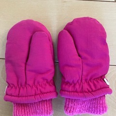 美品　キッズ　グローブ　1歳〜2歳　防寒手袋　雪遊び　スノー手袋　の画像