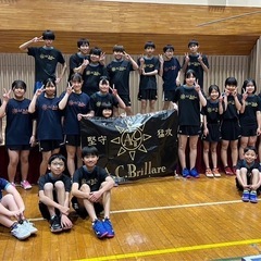 宇部市卓球小中学生生徒募集　ジュニア卓球クラブ　A.C.ブリラーレ　卓球スクールの画像