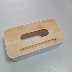 3COINS スリコ ティッシュボックス スマホ立て付き