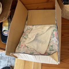 古いタオルや毛布の画像