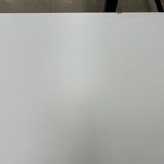 ★ジモティ割あり★  家具　テーブル 白 H69.2×D75×W150 クリーニング済み TJ10457の画像