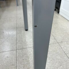 ★ジモティ割あり★  家具　テーブル 白 H69.2×D75×W150 クリーニング済み TJ10457の画像